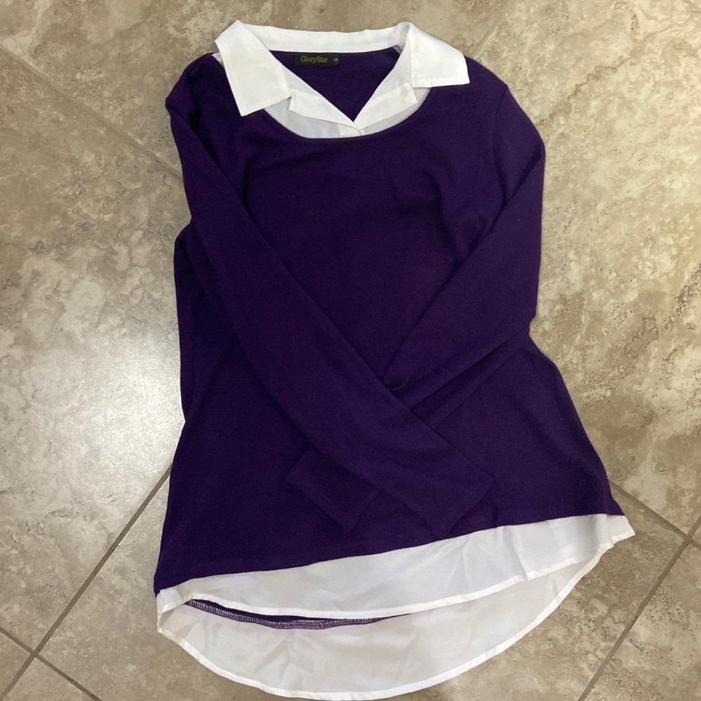 Purple Glory Star Long Sleeve